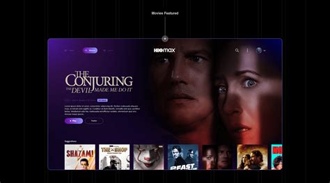 hbo max interface